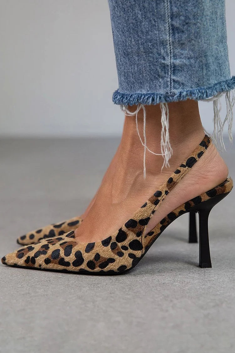 Avery™ | Décolleté D'Orsay Leopardato
