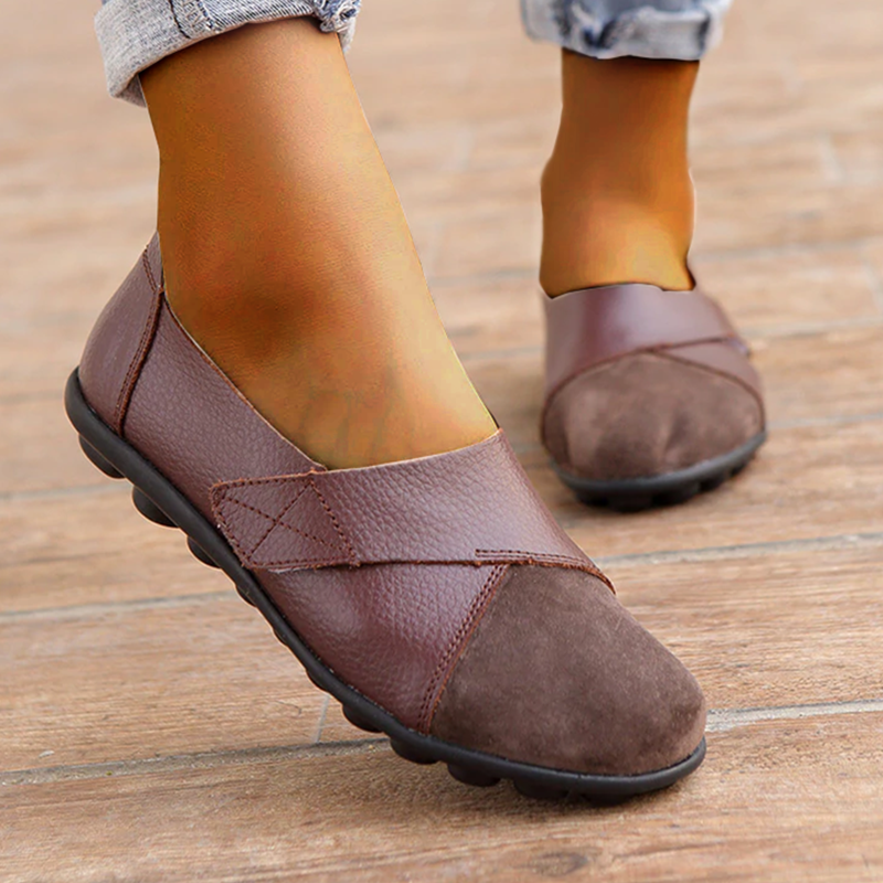 OWLKAY - Mocassini in Pelle Comodi Premium Stride Harmony