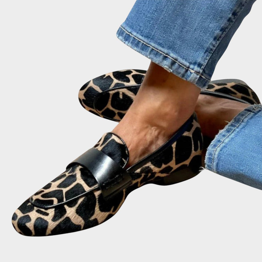 Leonie™ | Mocassini da donna con stampa animalier