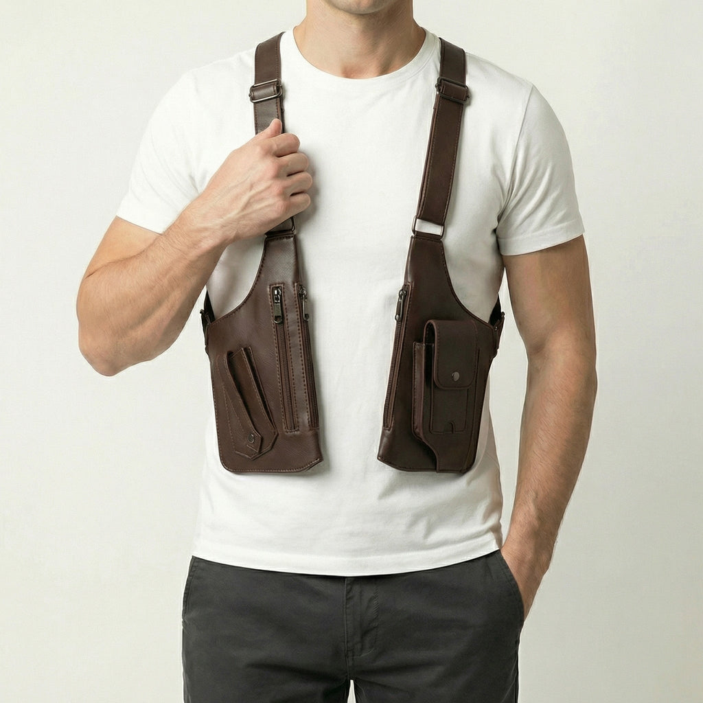 Heritage - Bolso bandolera clásico para hombre