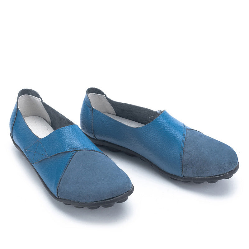 OWLKAY - Mocassini in Pelle Comodi Premium Stride Harmony