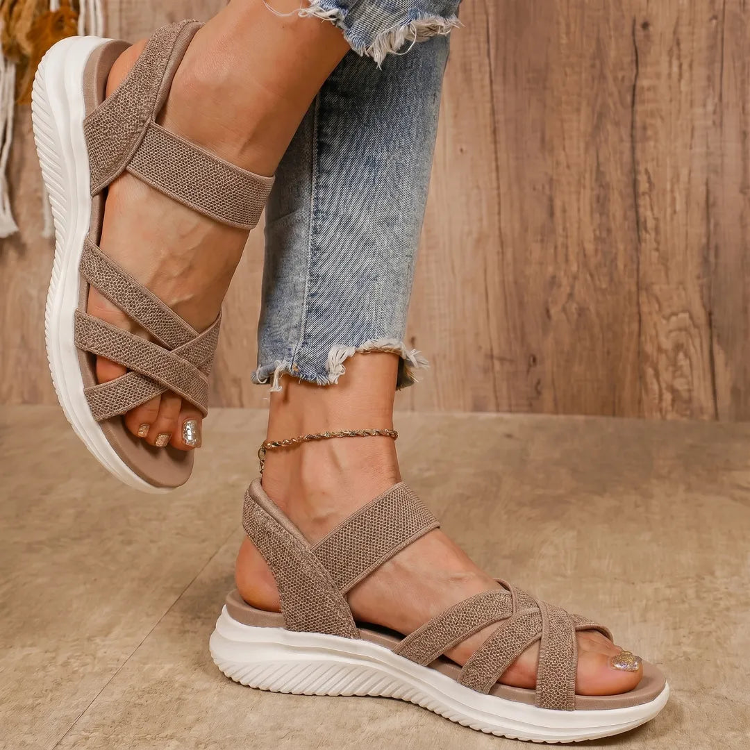 ErgoLina™ - Comodi sandali ortopedici da donna
