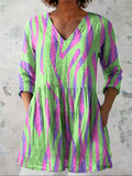 Oceane | Camicia lunga con scollo a V