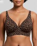 Reggiseno Senza Ferretto Contenitivo Shapeher Stampa Animalier