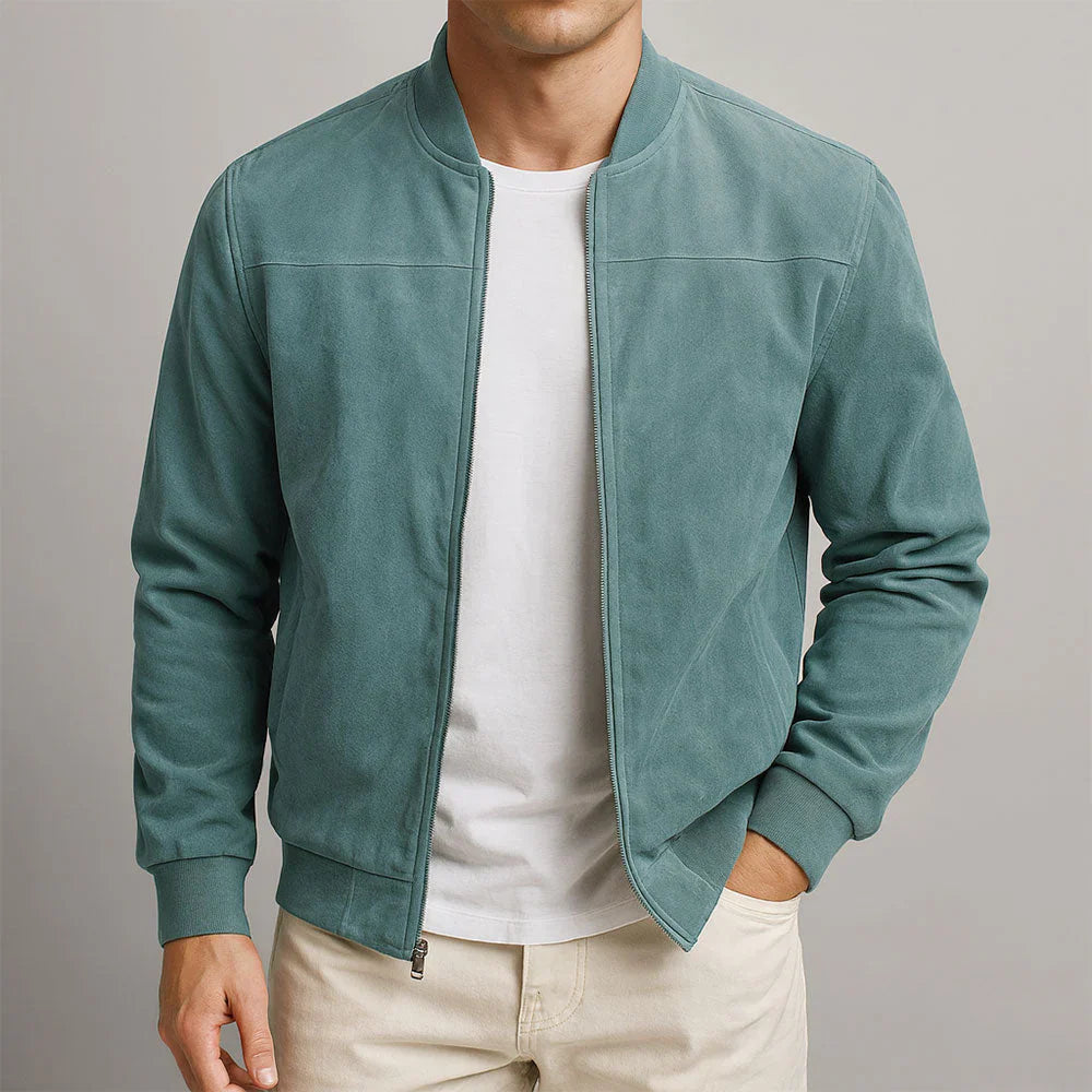Riviera — Bomber in Suede