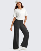 Carla™ | Pantaloni Eleganti a Vita Alta e Gamba Larga