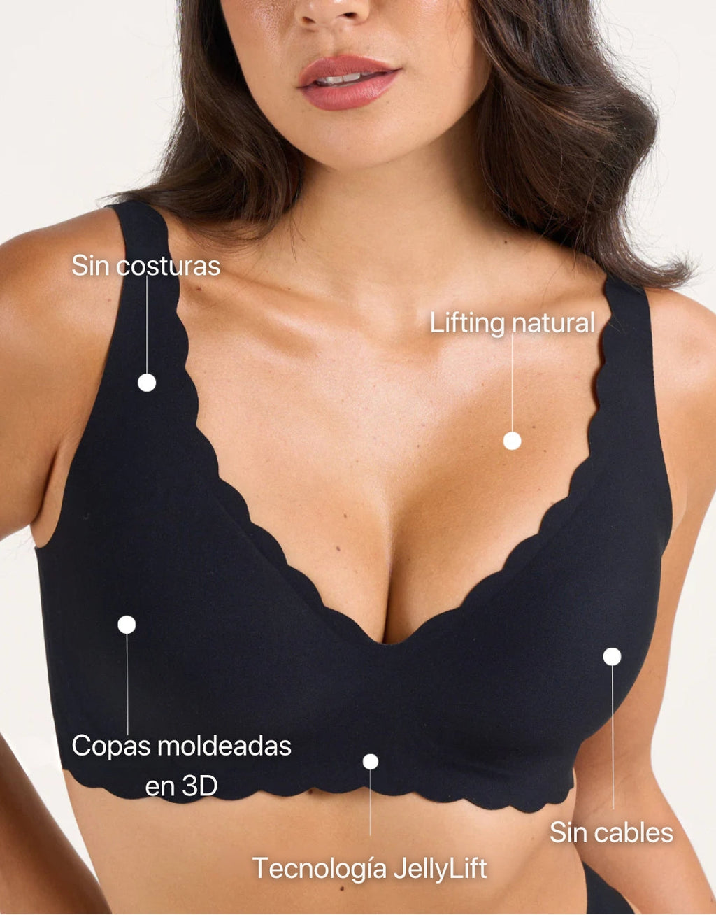 Reggiseno senza ferretto Bloom modellante e rassodante Shapeher