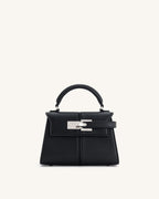 Elise Borsa con manico superiore - Nera