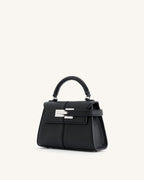 Elise Borsa con manico superiore - Nera