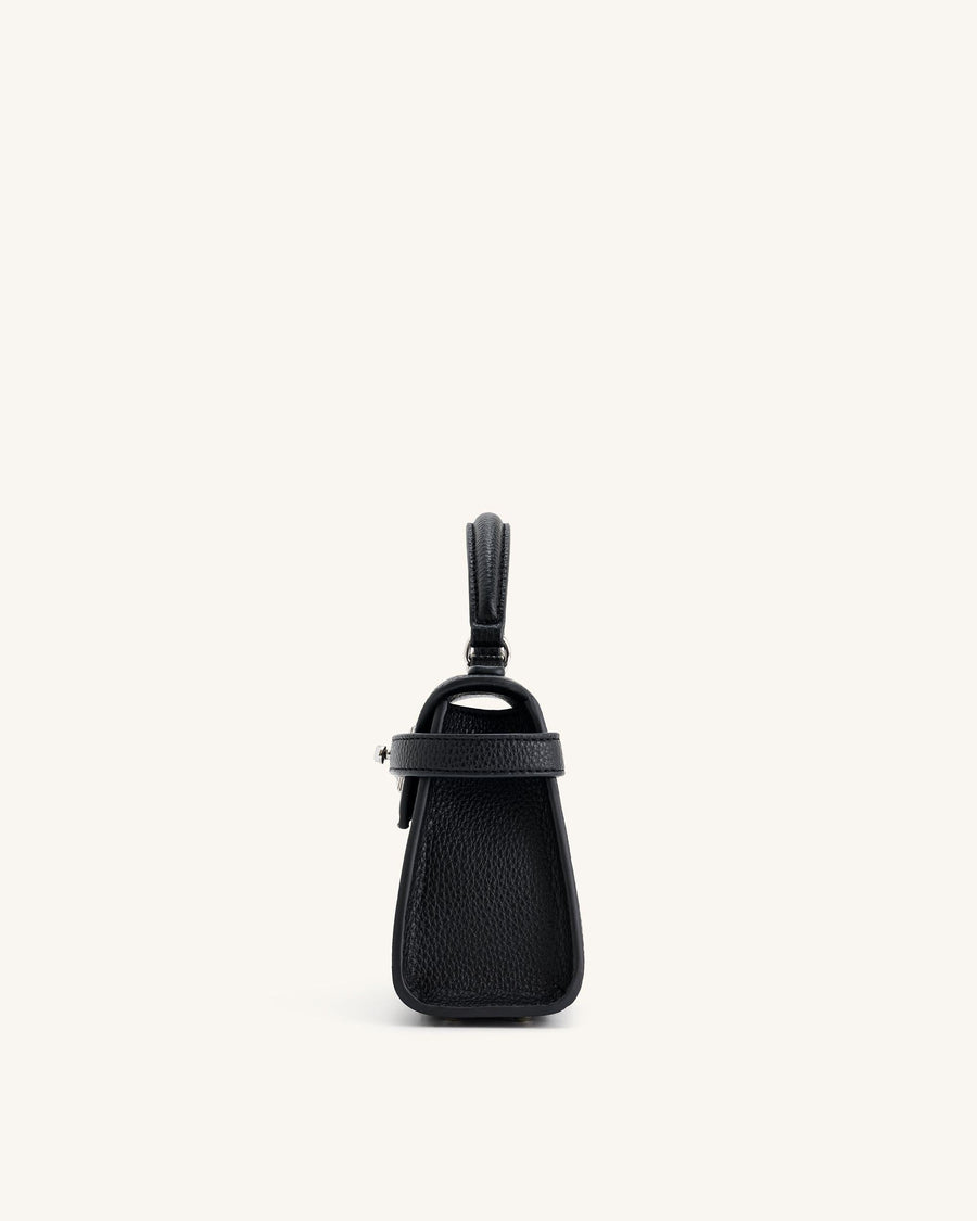 Elise Borsa con manico superiore - Nera