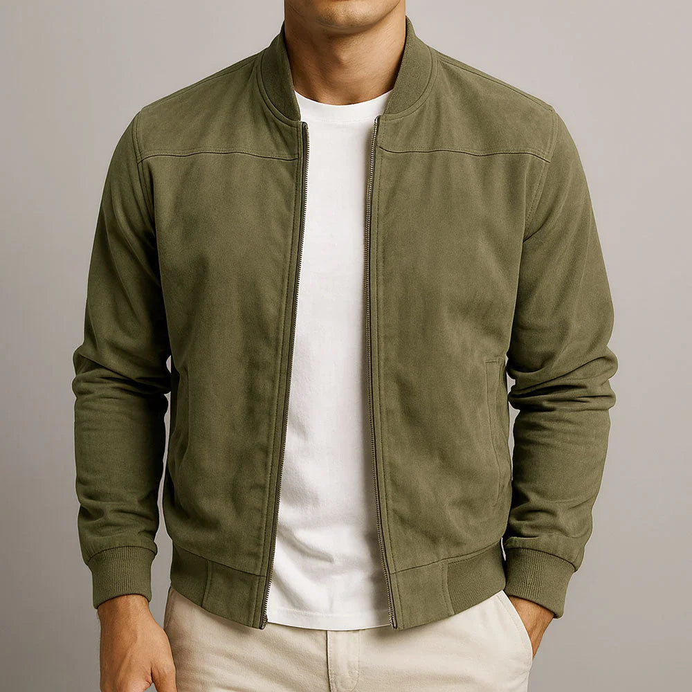 Riviera — Bomber in Suede
