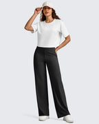 Carla™ | Pantaloni Eleganti a Vita Alta e Gamba Larga