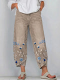 Brígida™ | Pantaloni Casual con Ricamo Floreale