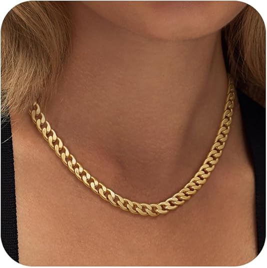 Collana Cubana a Maglie Spesse | Oro