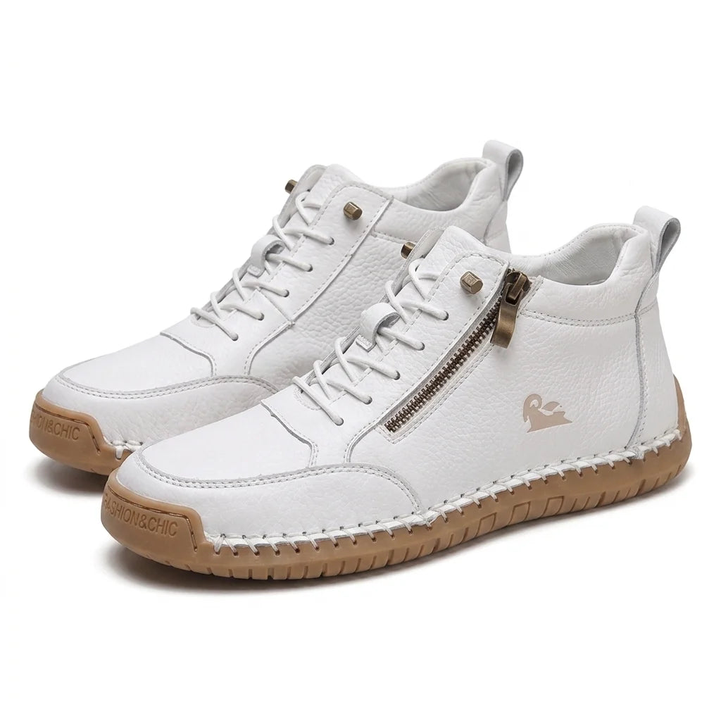 Zapatillas comodidad, producto sobre fondo blanco