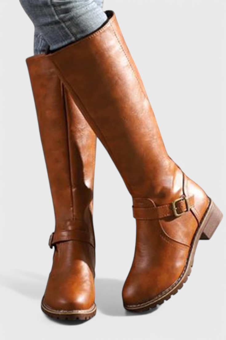 Stivali da equitazione classici al ginocchio Sienna
