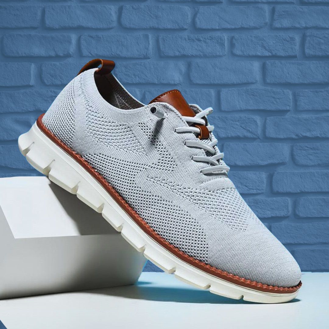Scarpe Traspiranti Ultracomfort: Grigio Chiaro