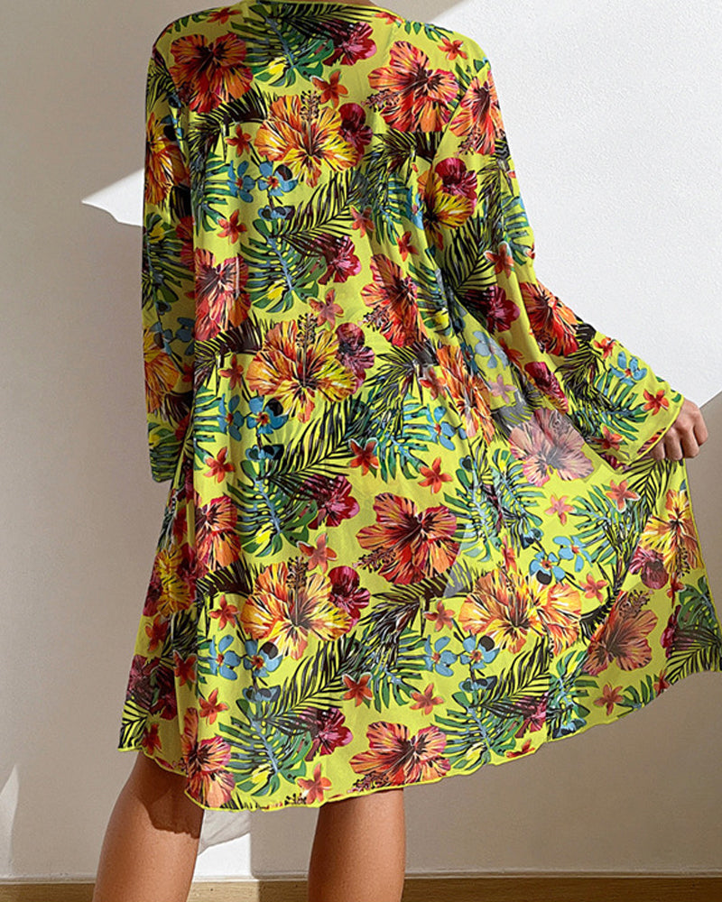 Glenda - Bikini con gonna a fiori