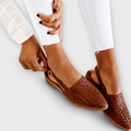 Rufina™ | Mocassino in tessuto intrecciato