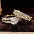 Set di anelli Eternal Radiance | Oro