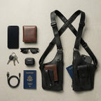 Heritage - Bolso bandolera clásico para hombre