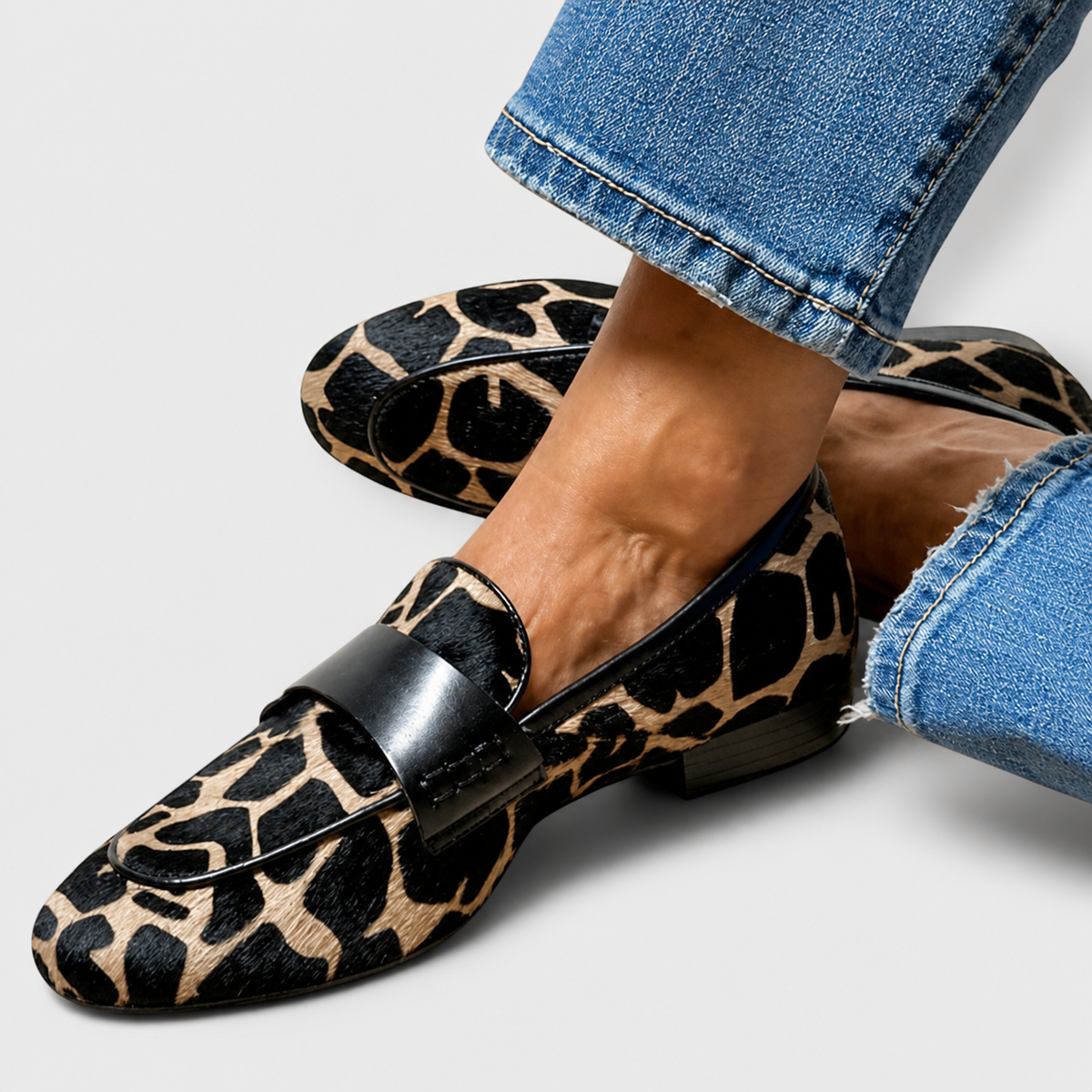 Paulina™ | Mocassino Animalier Leopardato