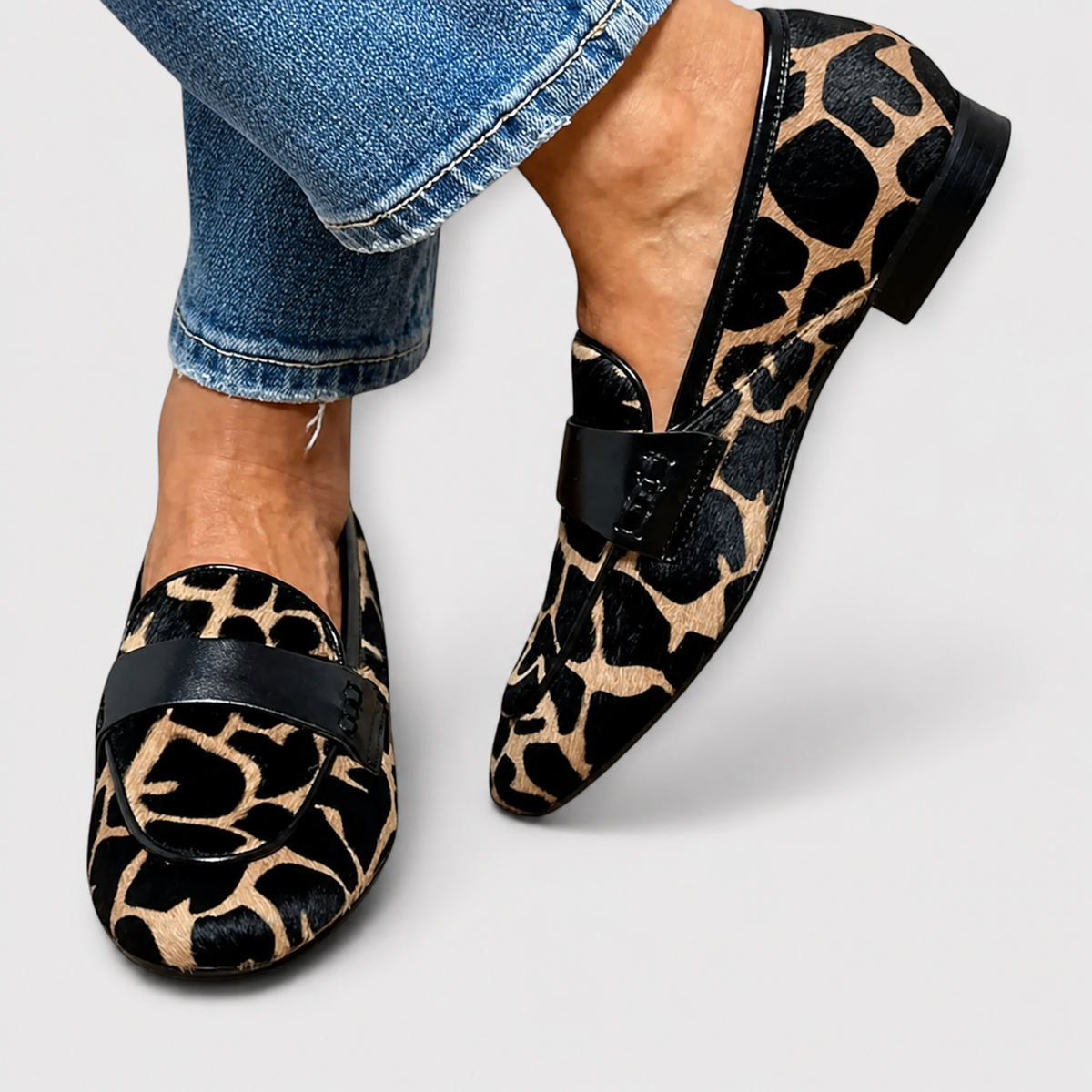 Paulina™ | Mocassino Animalier Leopardato