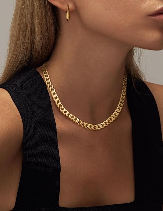 Collana Cubana a Maglie Spesse | Oro
