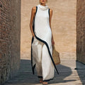 Completo Nadia in lino intramontabile con design minimalista