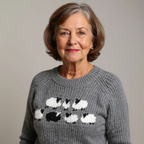 Amanda | Maglione vintage in maglia stile Fair Isle