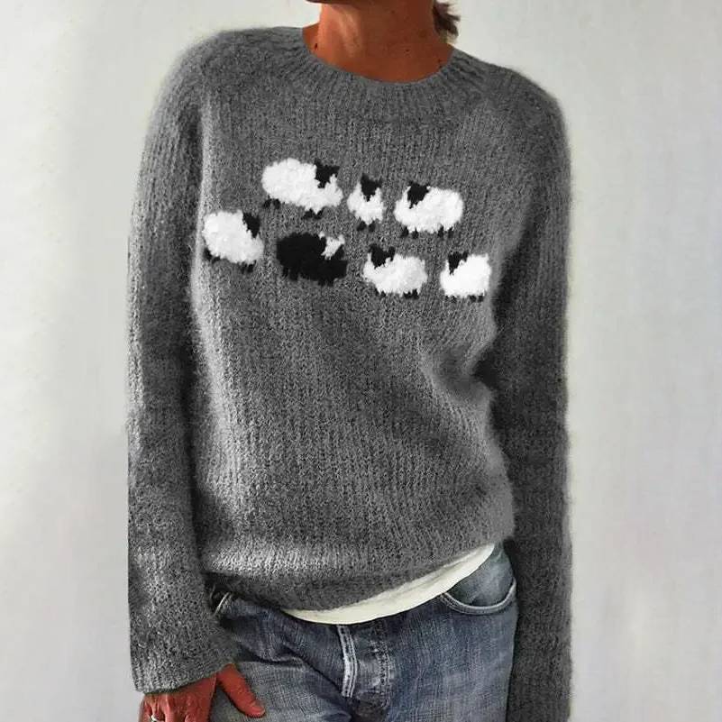 Amanda | Maglione vintage in maglia stile Fair Isle