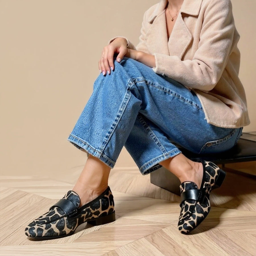 Leonie™ | Mocassini da donna con stampa animalier