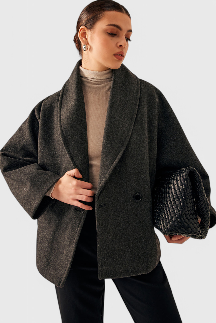 Helena | Cappotto di Tweed Oversize