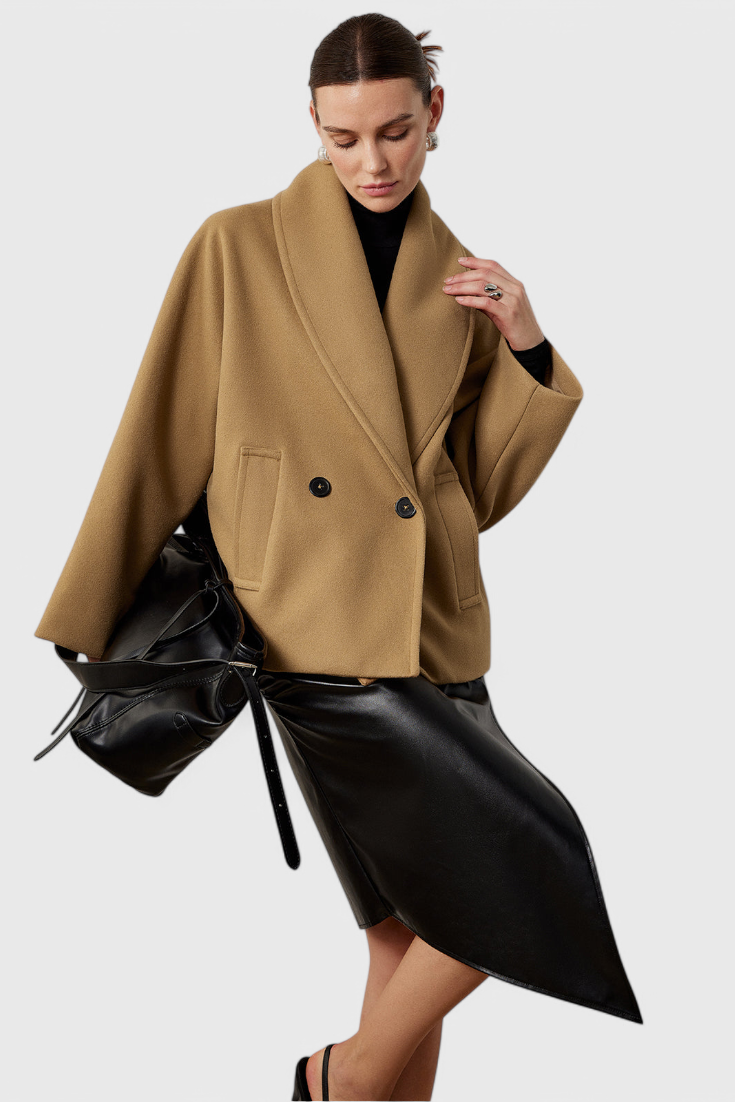 Helena | Cappotto di Tweed Oversize