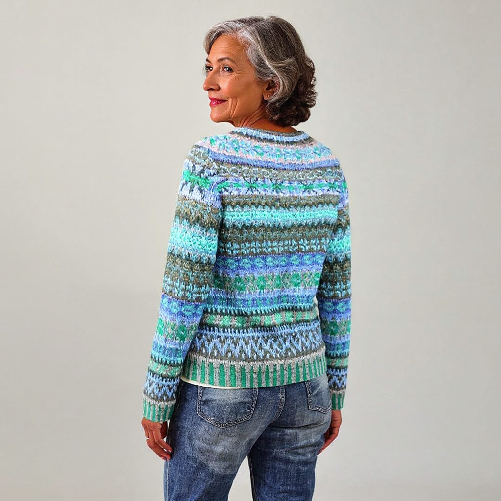 Bethany | Maglione vintage da isola