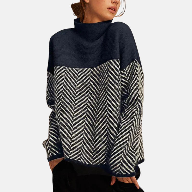 Norah | Maglione a collo alto in cotone