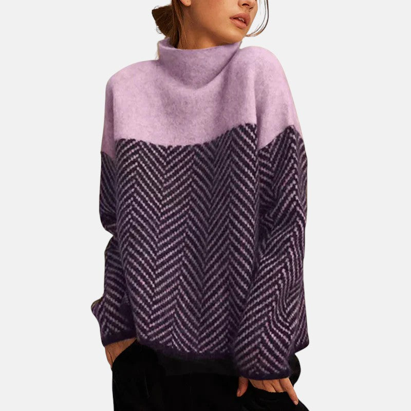 Norah | Maglione a collo alto in cotone
