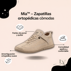 Mia™: zapatillas ortopédicas cómodas e indoloras