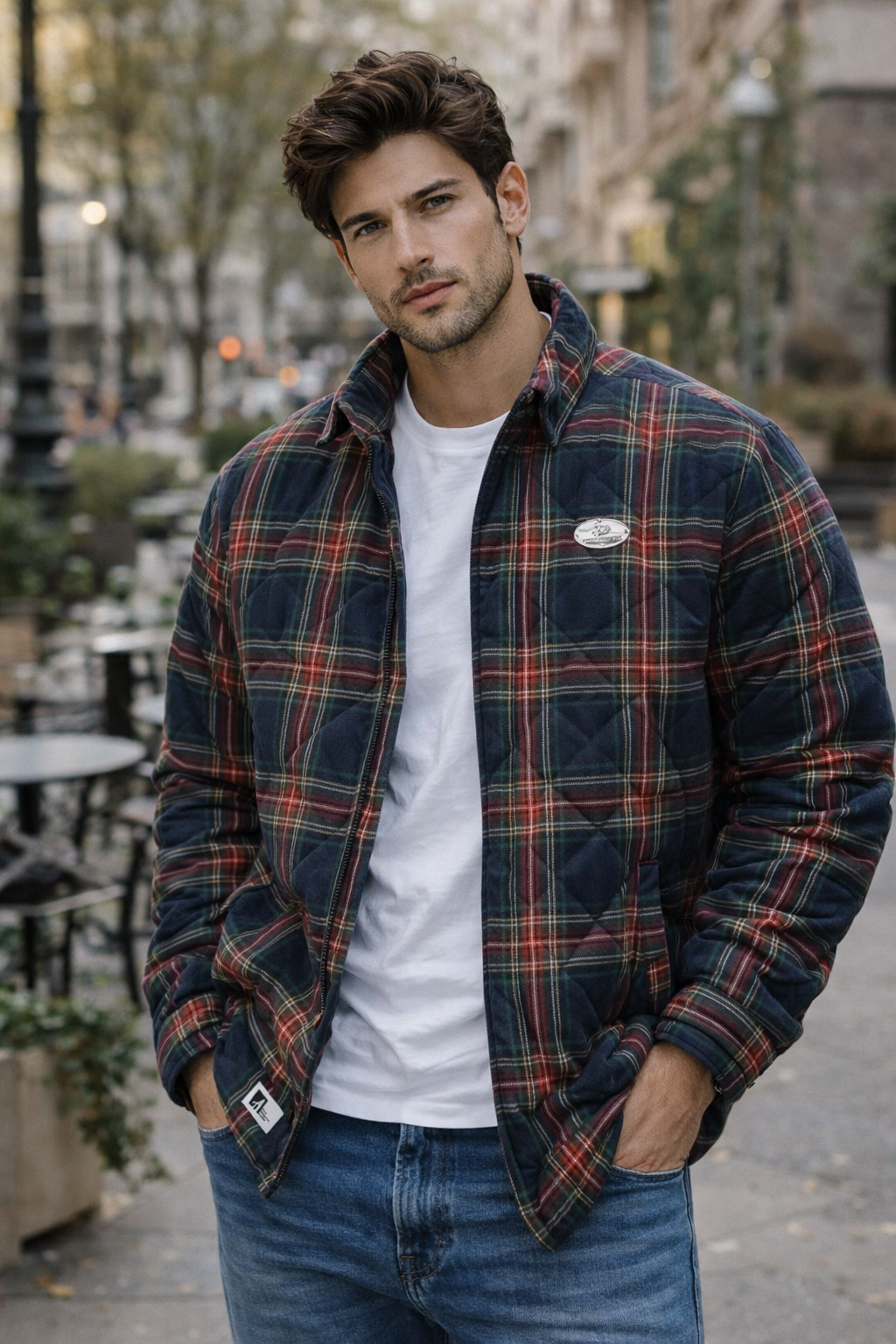 Adrien™ | Chaqueta acolchada vintage de algodón