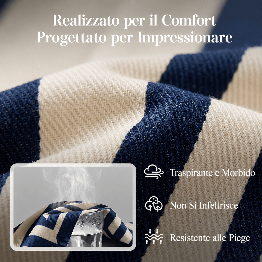 Anna - Completo Palazzo a Righe
