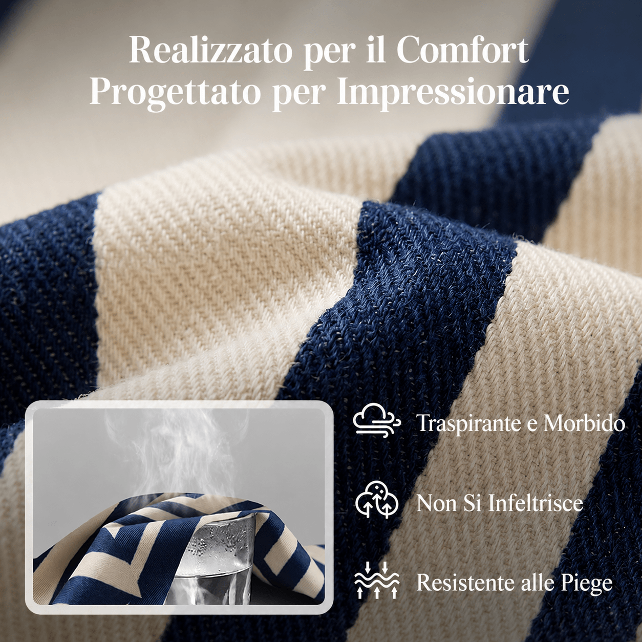 Anna - Completo Palazzo a Righe