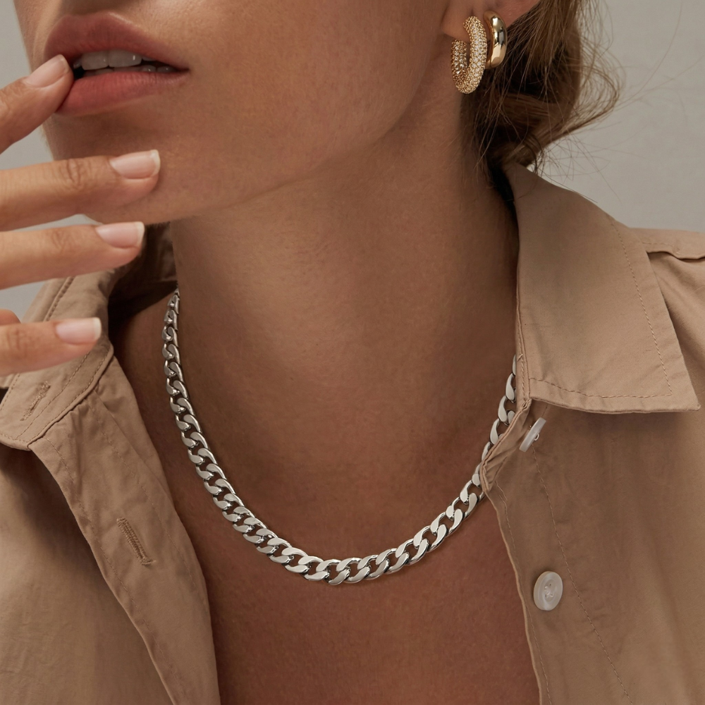 Collana Cubana a Maglie Spesse | Oro