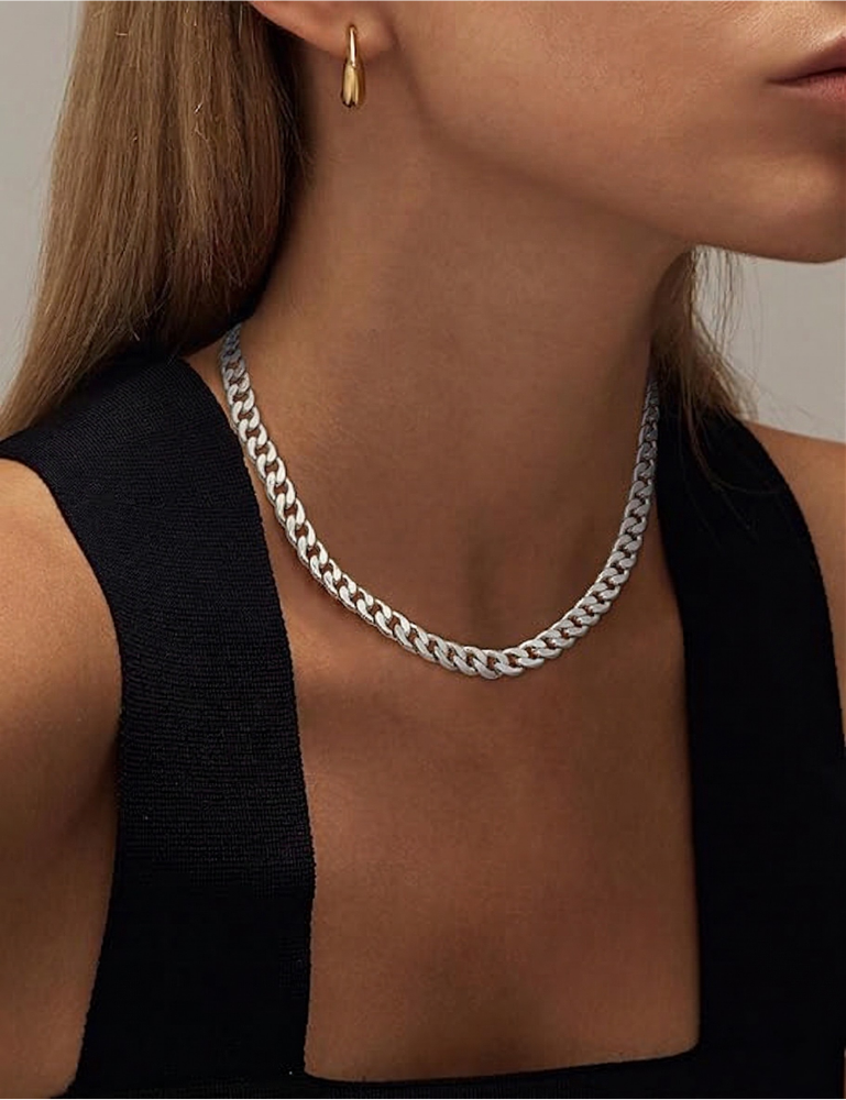 Collana Cubana a Maglie Spesse | Oro