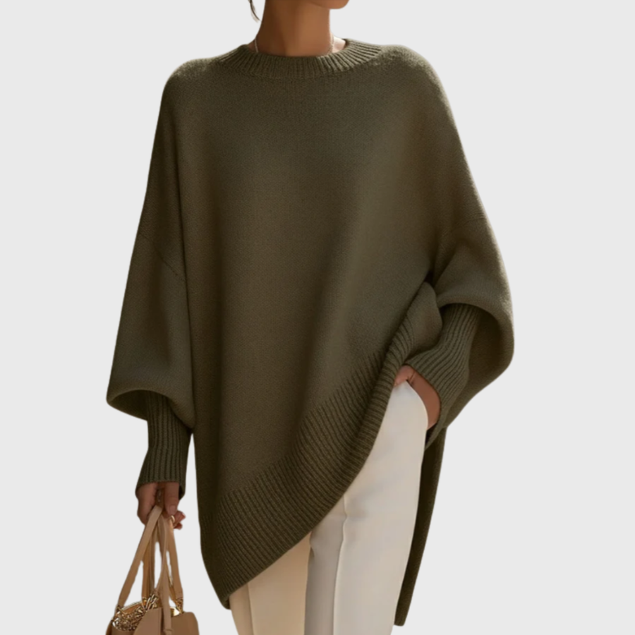 Livia™ | Poncho Oversize in Maglia