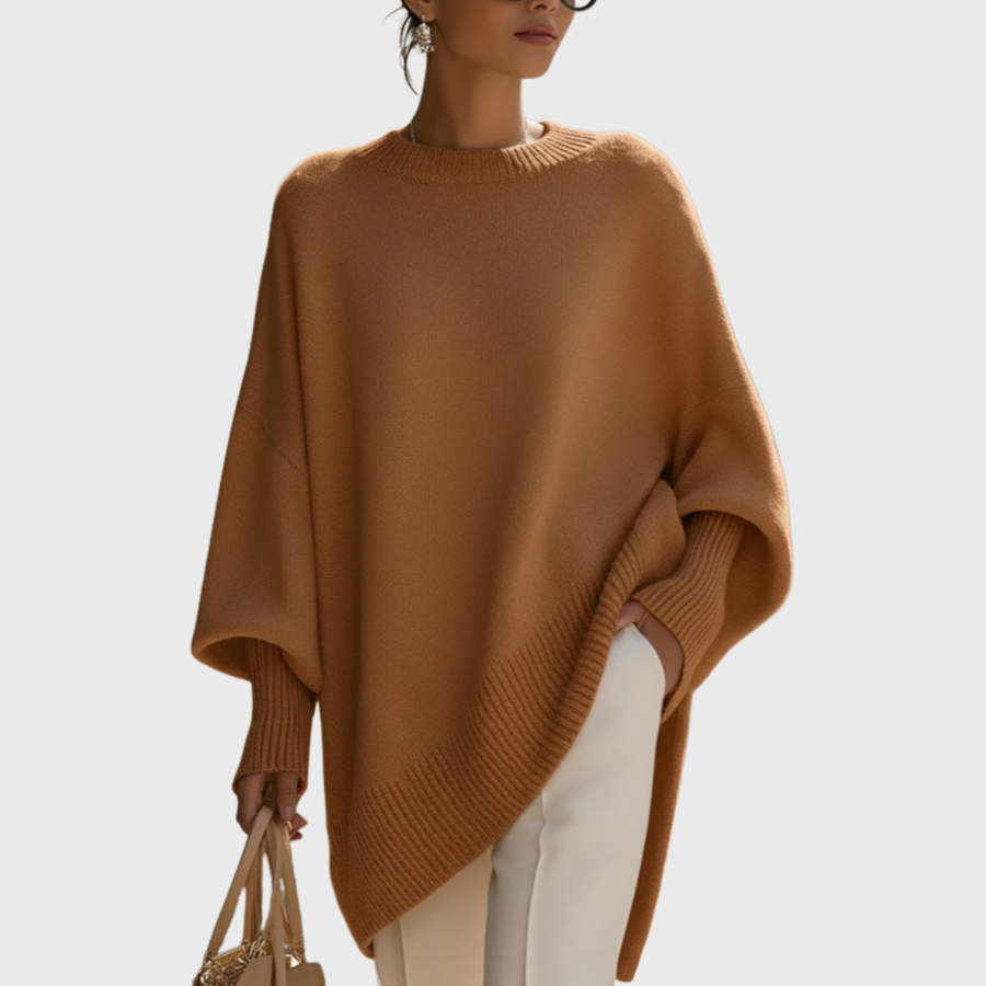 Livia™ | Poncho Oversize in Maglia