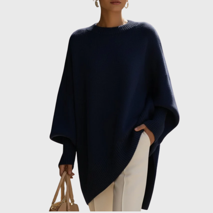 Livia™ | Poncho Oversize in Maglia