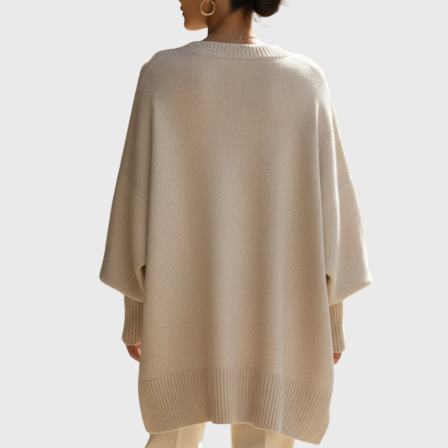 Livia™ | Poncho Oversize in Maglia