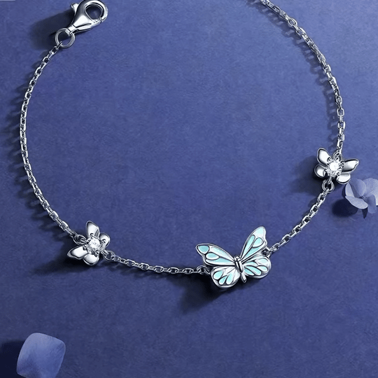 Bracciale Farfalla Luminosa - Si Illumina al Buio