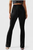 Pantaloni svasati in velluto a costine Liset