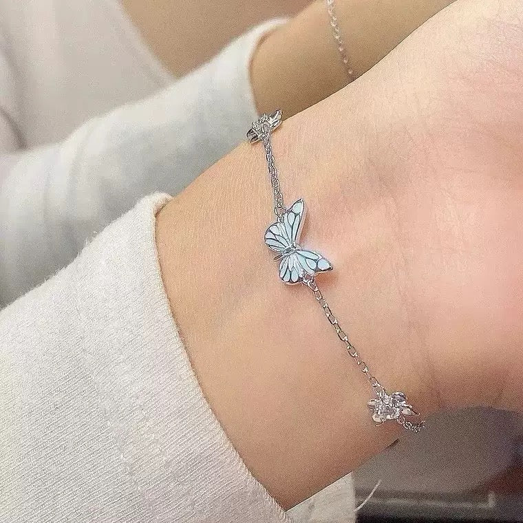 Bracciale Farfalla Luminosa - Si Illumina al Buio
